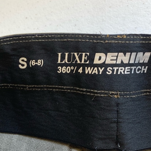 Luxe Denim 360 Degree 4 Way Stretch Skinny Ankle SzS(6-8) - Picture 11 of 11